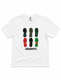 Growth Shoe Print Tee