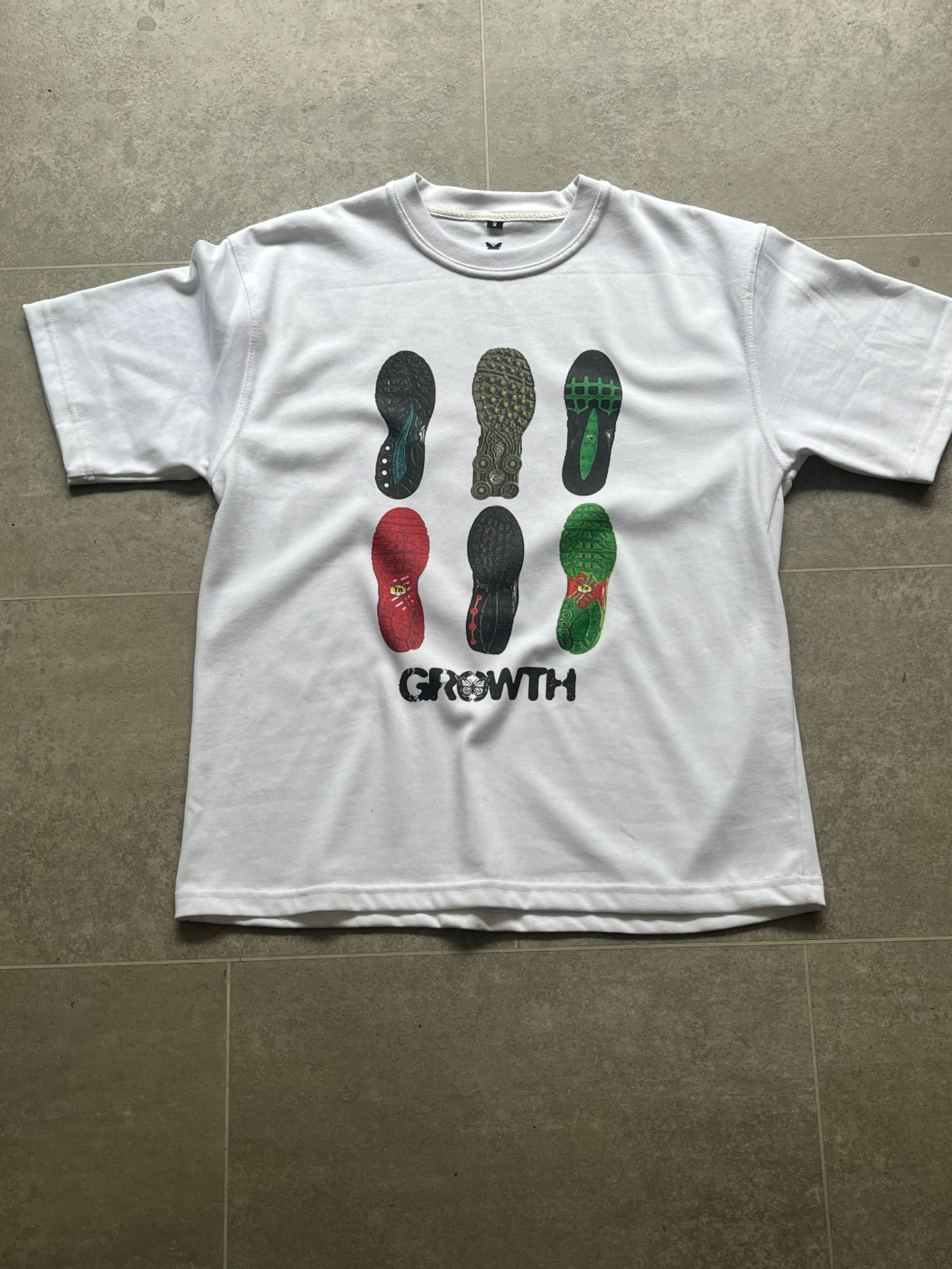 Growth Shoe Print Tee